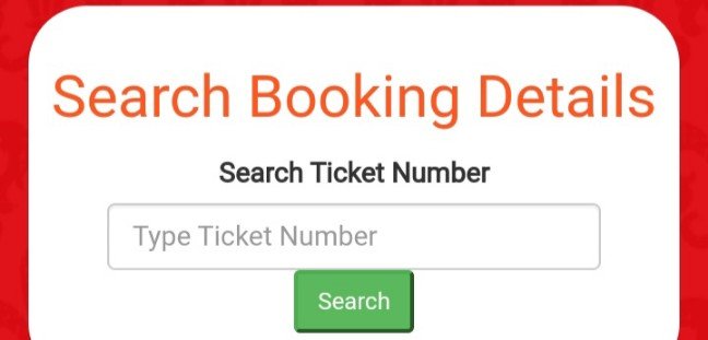 search booking details