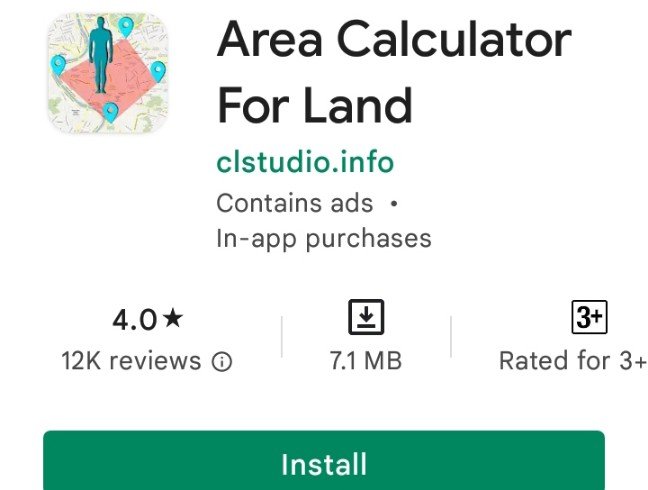 area calculator for land