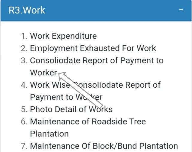 R3.Work- consolidate report of payment to worker