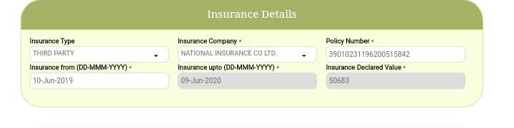 insurance details 