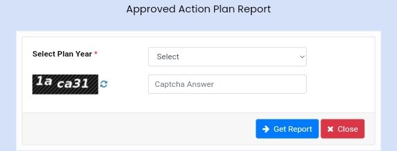 approved action plan report