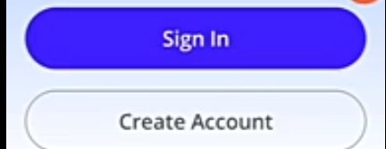 sign in, create account