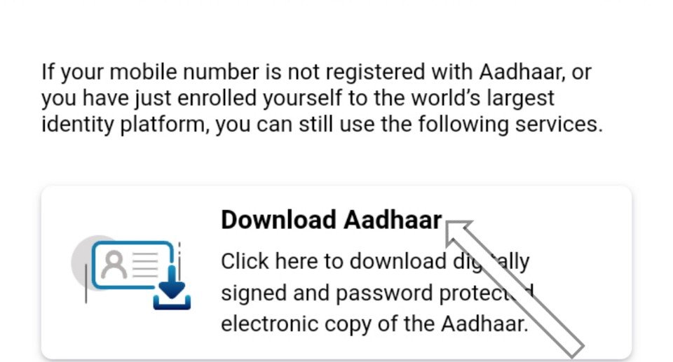 download aadhaar 