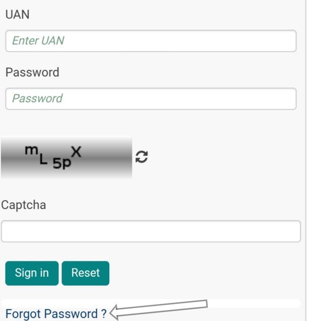 uan password sign in