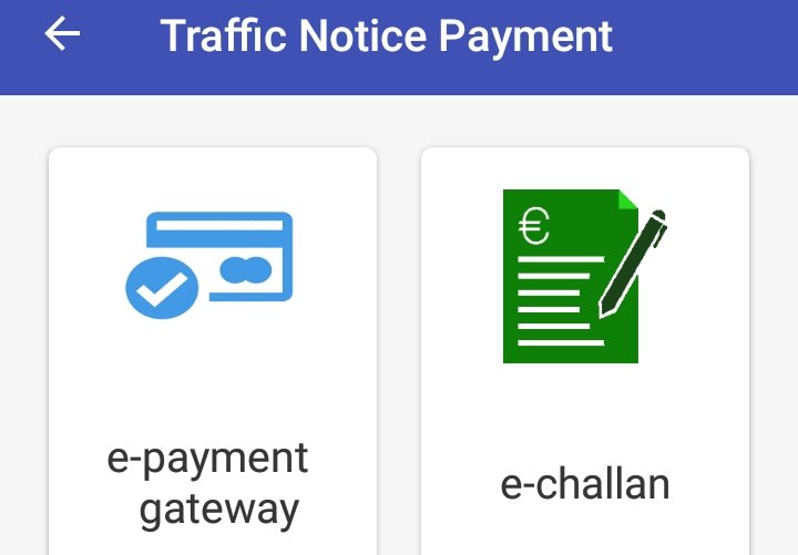 traffic notice payment