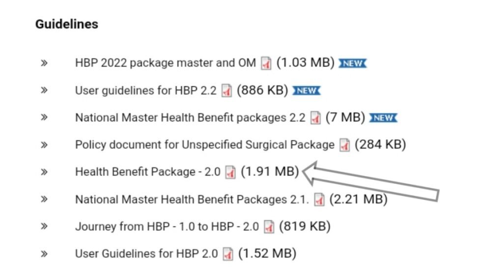 health benefit package - 2.0 1.91MB