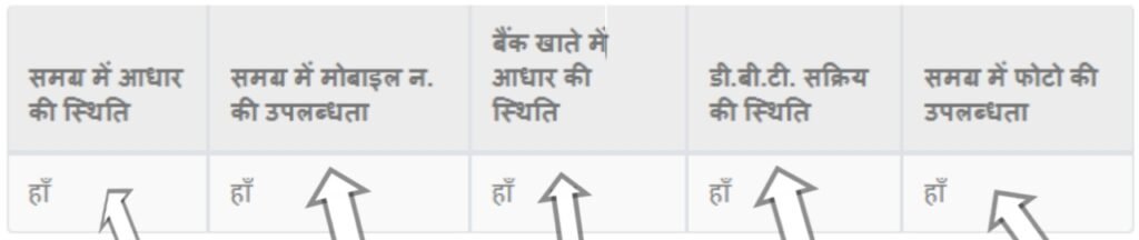 Aadhaar Status in Samagra, Mobile Number Availability in Samagra, Aadhaar Status in Bank Account, DBT Active Status, Avaliability of Photo in Samagra