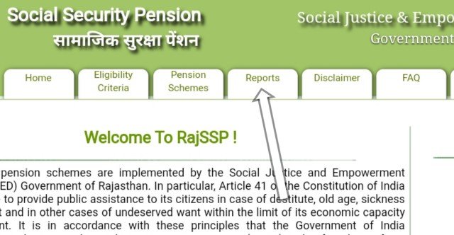 social security pension report
