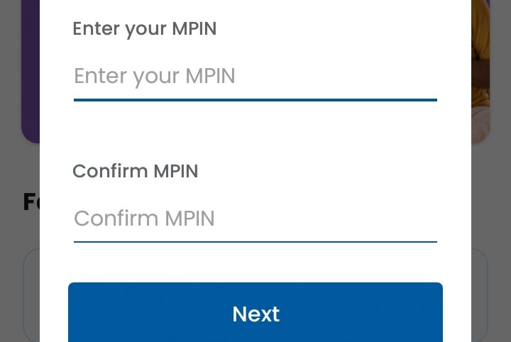 umang app enter your mpin, confirm mpin click next