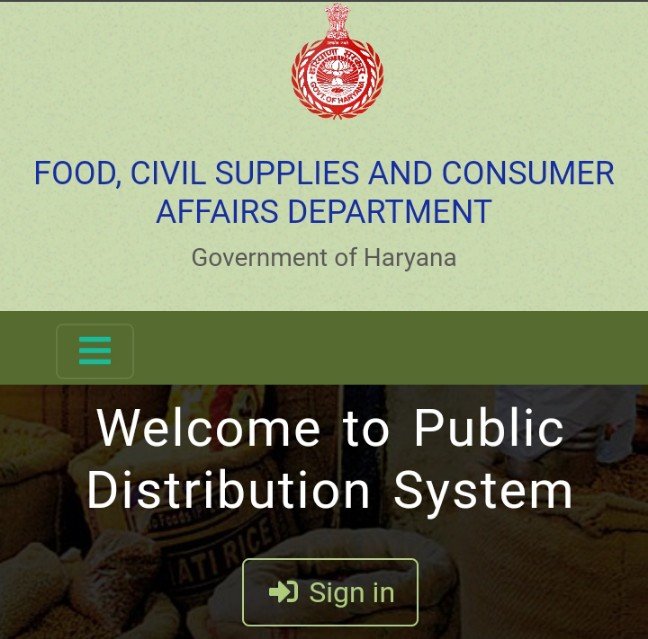 FOOD CIVIL SUPPLIES AND CONSUMER AFFAIRS DEPARTMENT