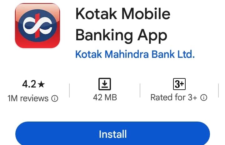 kotak mobile banking app