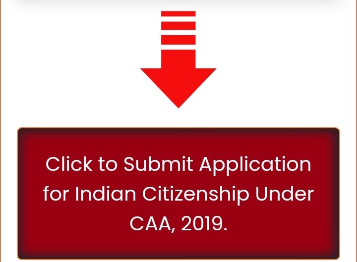 Click to Submit Application for Indian Citizenship Under CAA, 2019